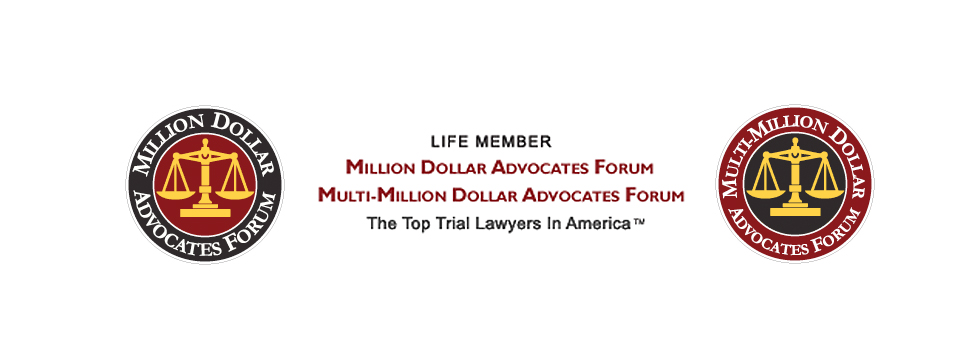 Attorney Jimmy Doyle is a Life Member of both the Million Dollar Advocates Forum and the Multimillion Dollar Advocates Forum - the top trial lawyers in America.